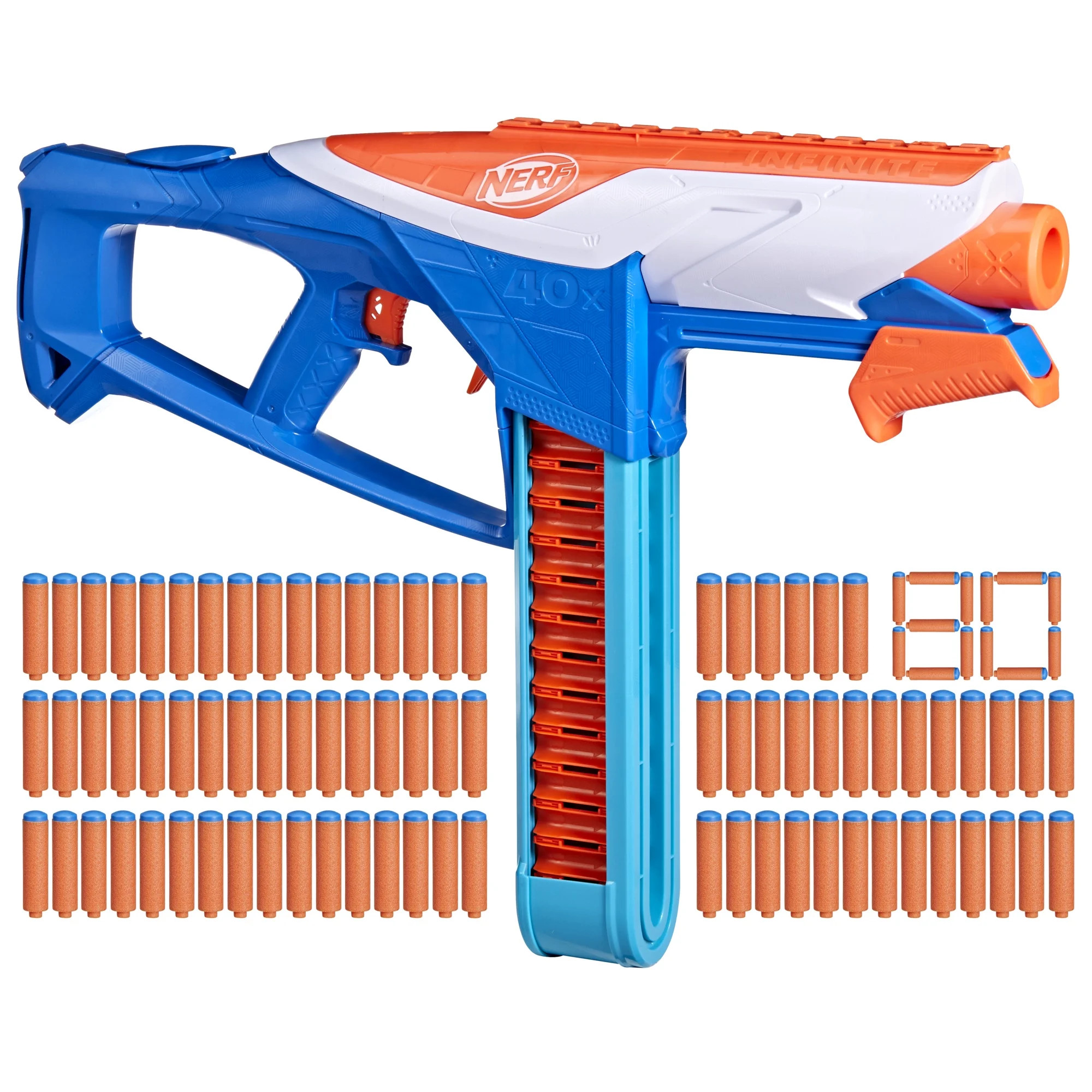 Nerf N Series Infinite Blaster, 80 N1 Darts Compatible Only with Nerf N Series, Ages 8+ | Walmart (US)