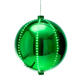 Alpine Corporation Green Ball Indoor/Outdoor Ornament | Lowe's