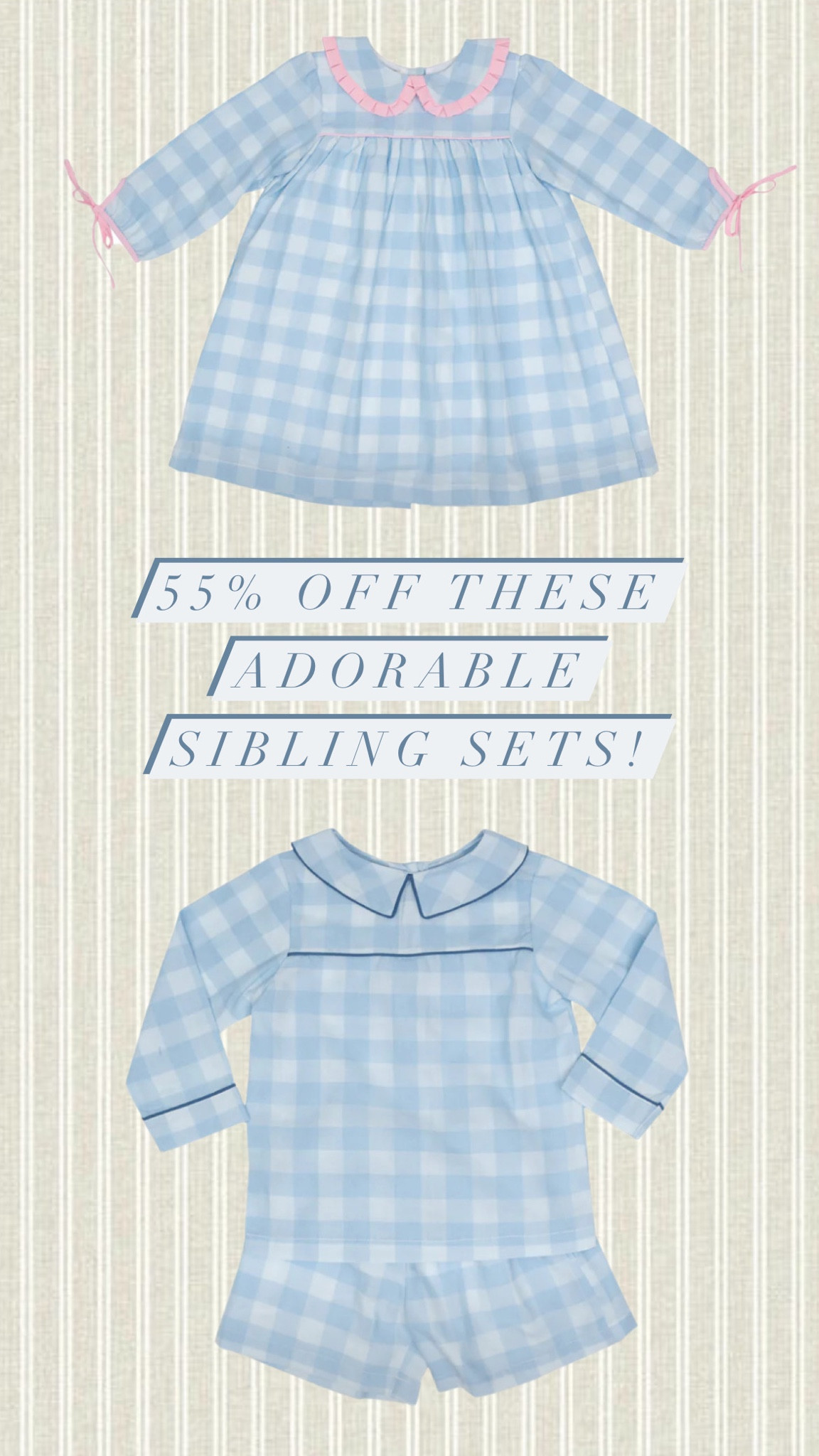 Black Friday Sale at The Oak Apparel! 55% off these matching outfits! Use code BLACKFRIDAY
#BlackFriday #TheOaksApparel #Siblingsets #Matching

#LTKfamily #LTKkids #LTKCyberweek