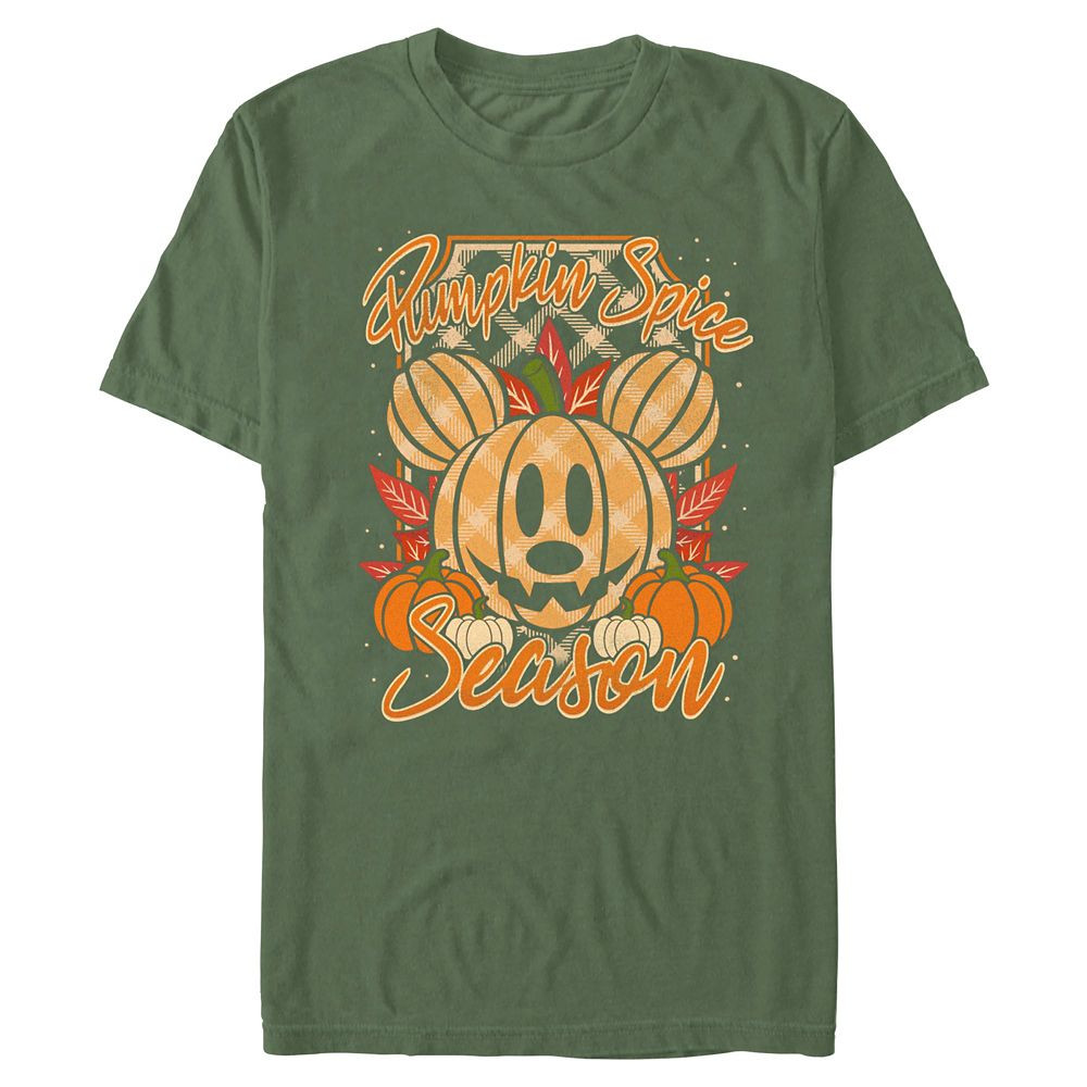 Mickey Mouse ''Pumpkin Spice Season'' T-Shirt for Adults | Disney Store