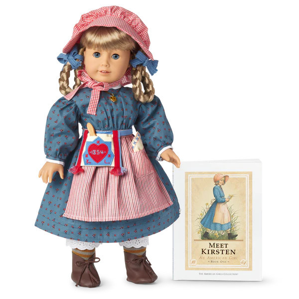Kirsten Larson™ 18-inch Doll, Book & Accessories (Historical Characters) | American Girl