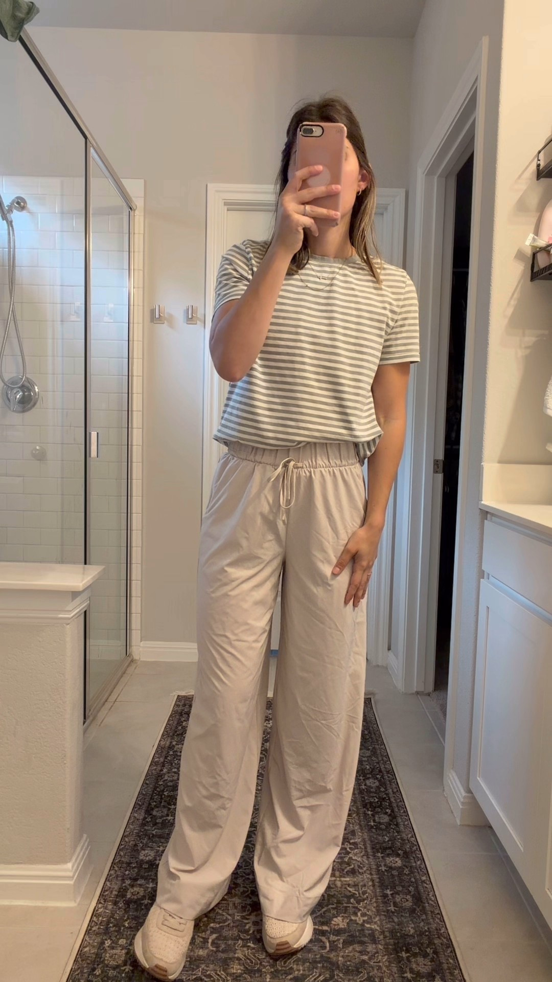 another easy easy way to cross use basic bases // these viral target pants in beige are a classic piece (wearing a size small) 
-
Target, viral target pants, athleisure, trouser pants, everyday style 

#LTKootd #LTKgrwm