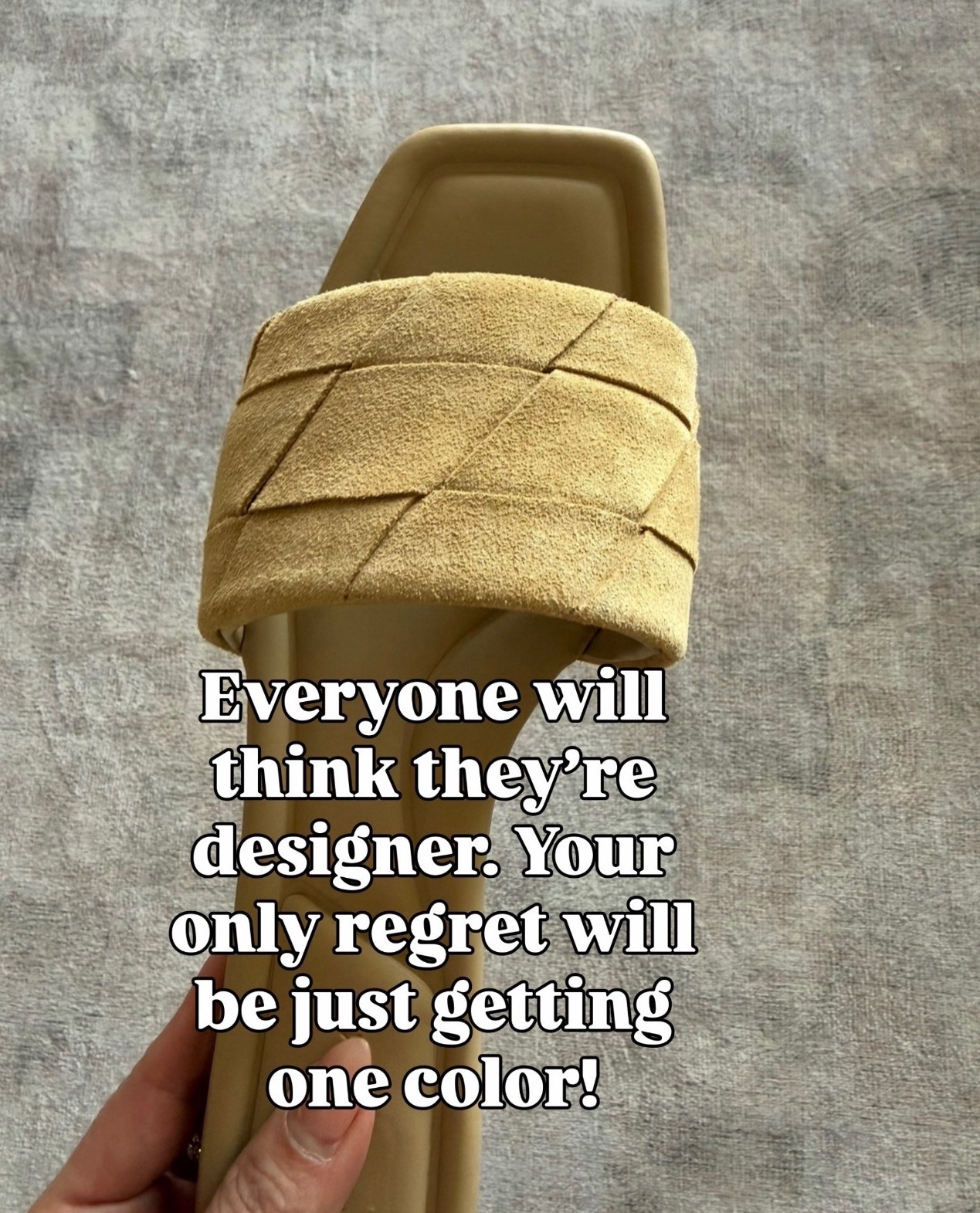 The shoe you didn’t know you needed for summer but will always reach for now!



Summer, sandals, shoes, designer feel, slides
