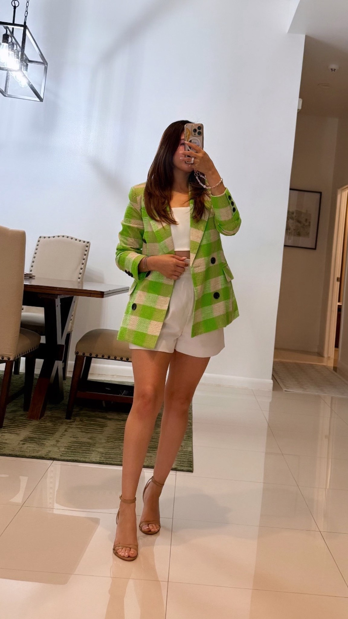 Anthropologie jacket xxs. 
Gianni Bini shorts size 4. 
Nasty gal top small  

#LTKootd