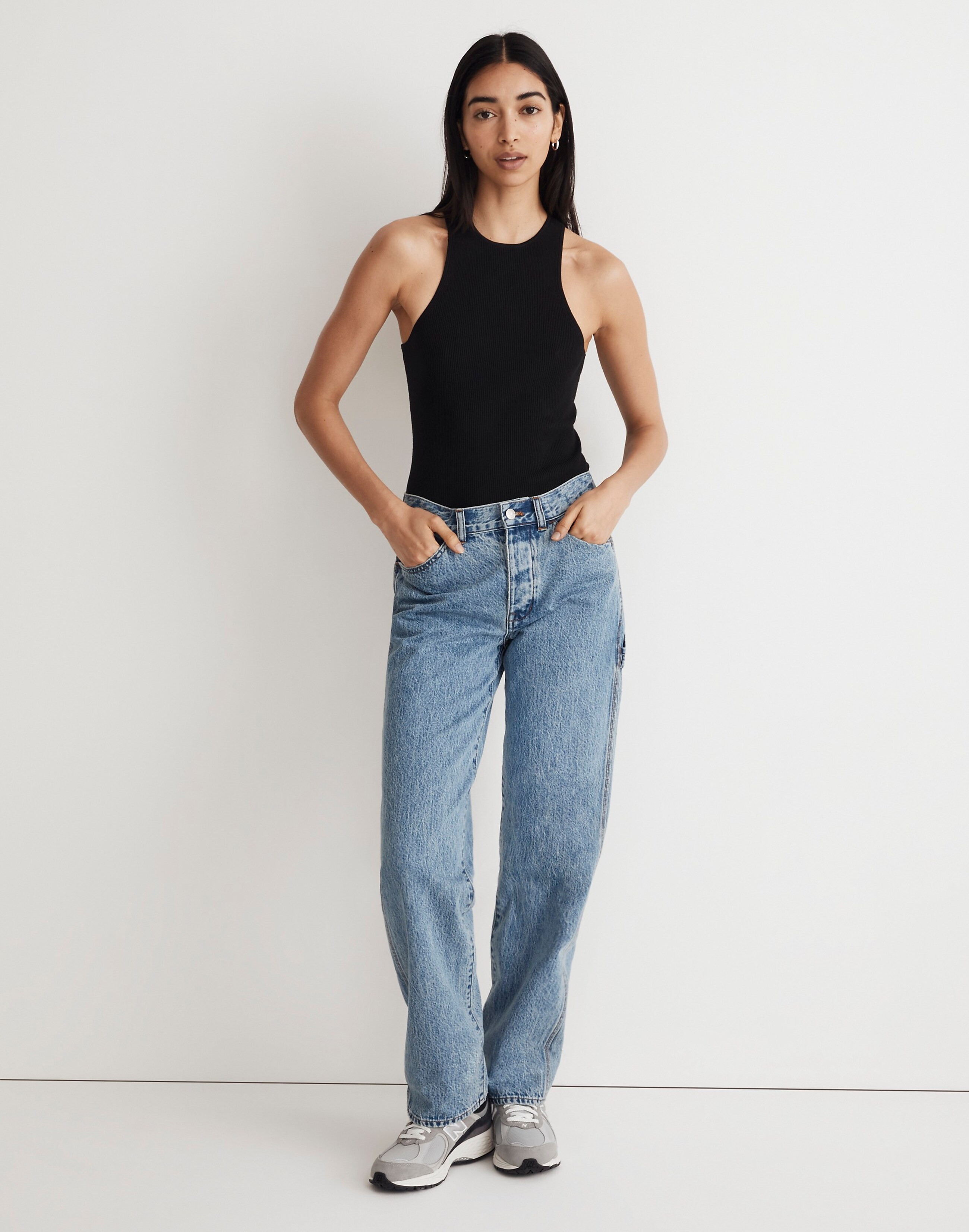 Low-Slung Straight Carpenter Jeans | Madewell