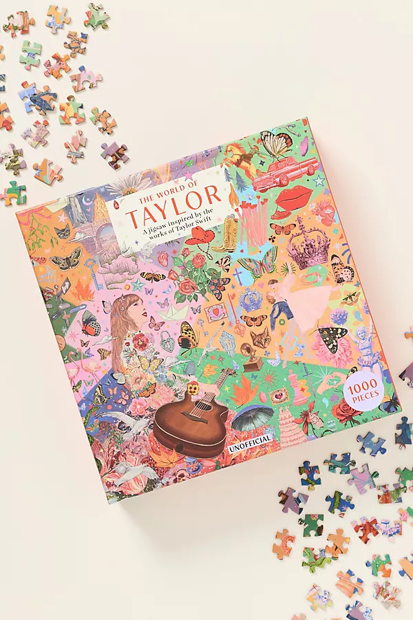 The World According To Taylor Swift Puzzle | Anthropologie (US)