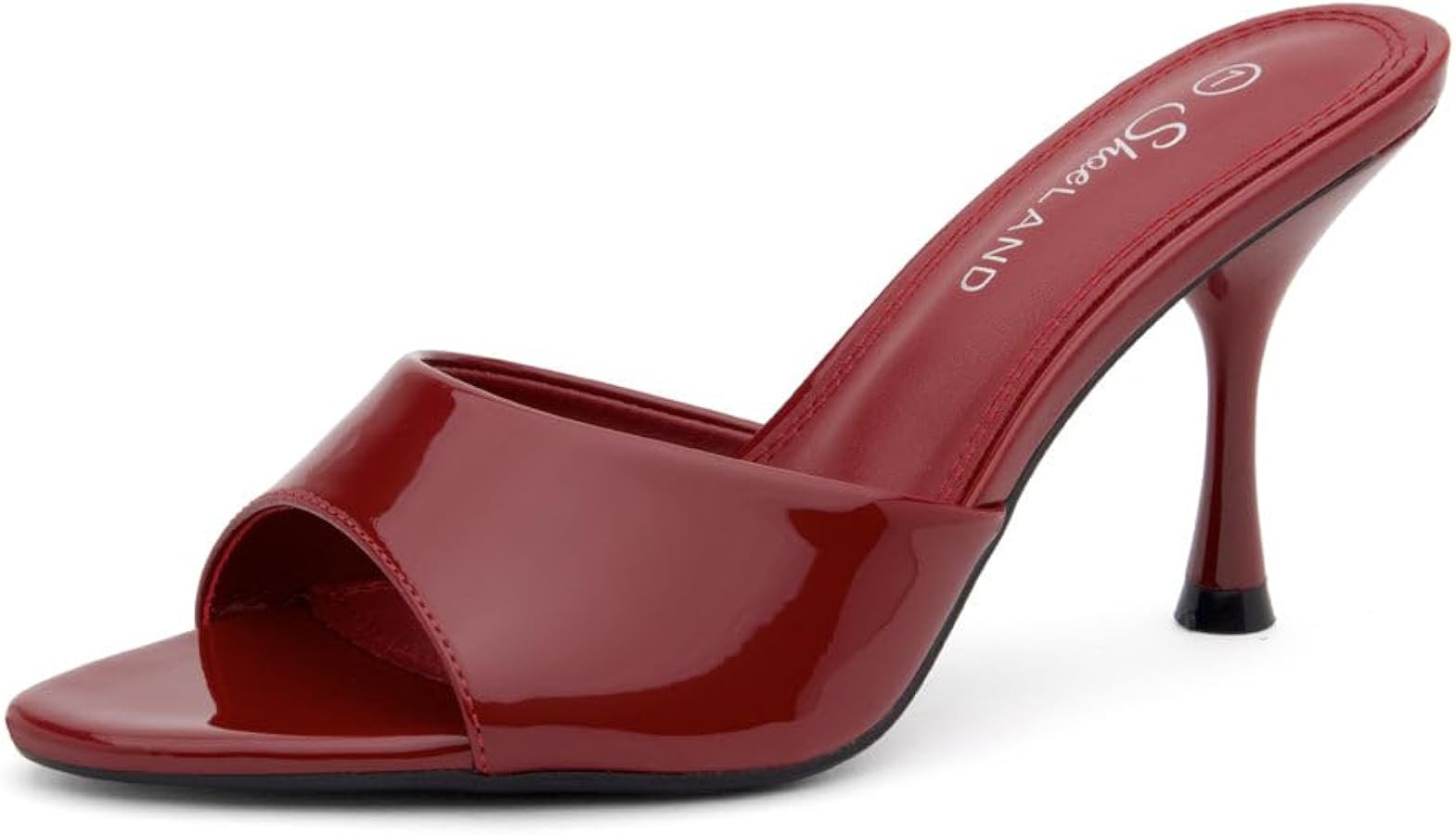 Shoe Land Tacones altos para mujer – Sandalias sin cordones con punta abierta puntiaguda, sanda... | Amazon (US)