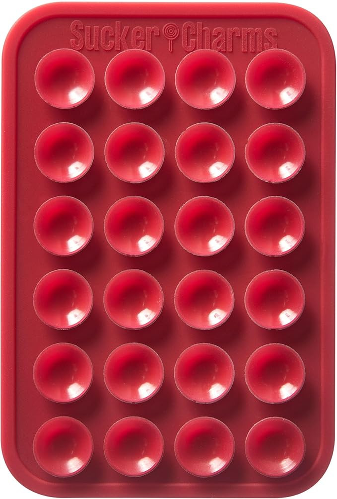 SuckerCharms Removable and Reusable Suction Cup Phone Mount/Patent Pending (Cherry Crush) | Amazon (US)