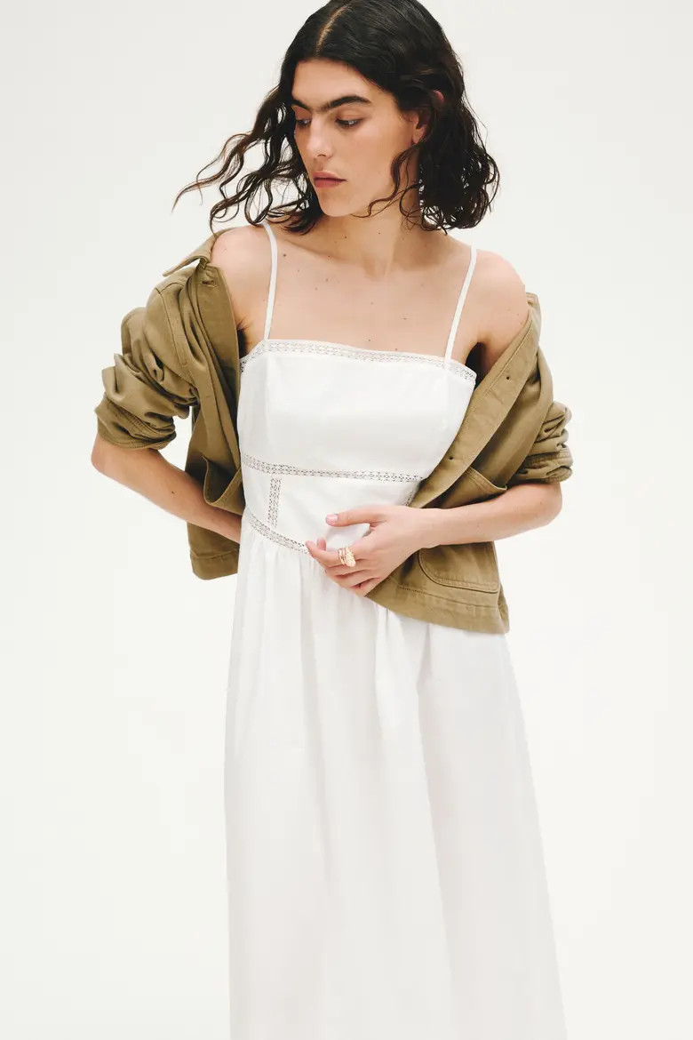 Tie-strap Cotton Dress (Women) | Nordstrom | Nordstrom