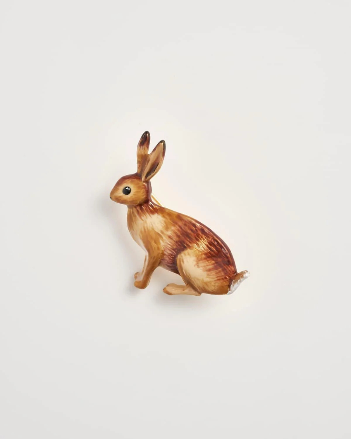 Enamel Rabbit Brooch | Fable England