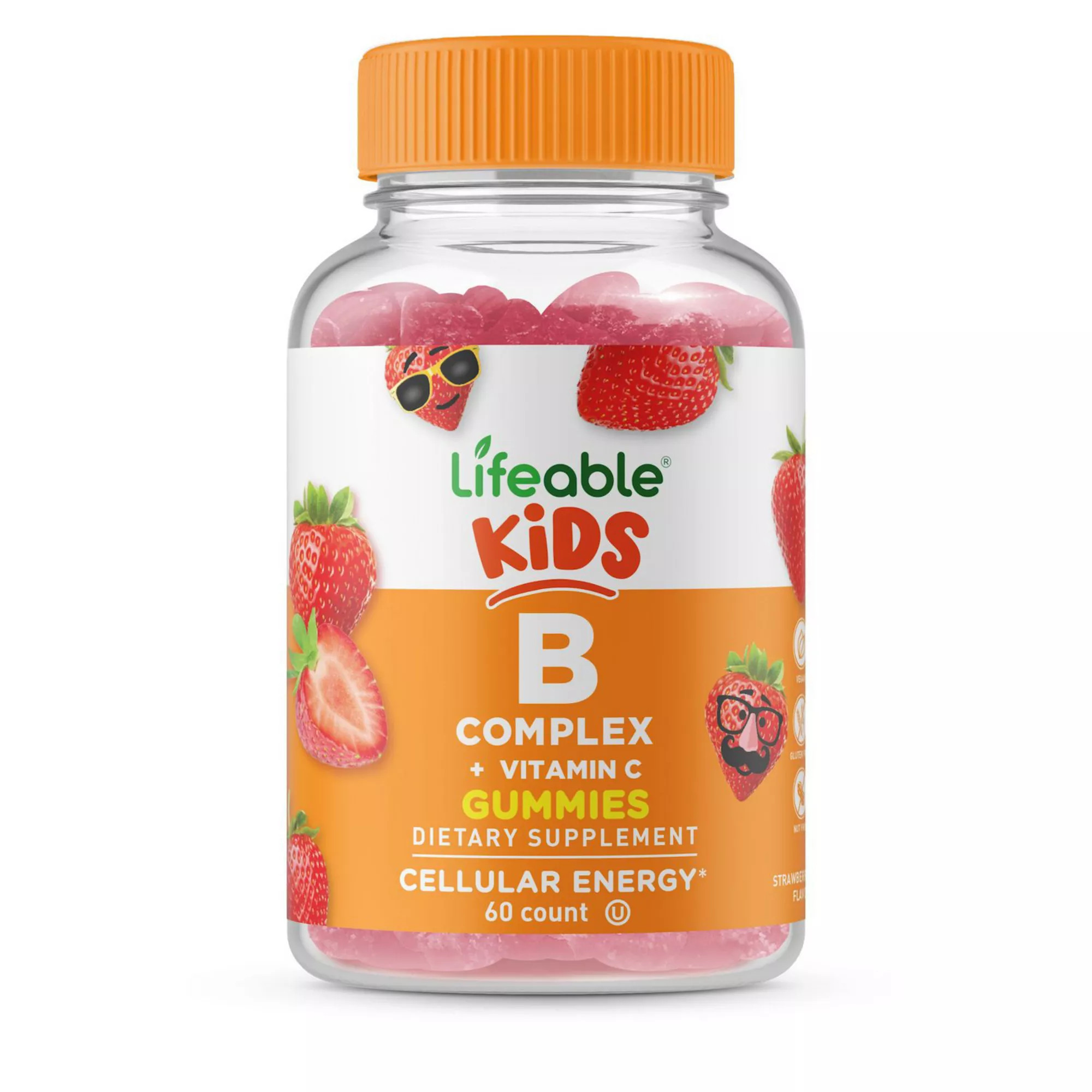 Lifeable® Vitamin B Complex 5,000 mcg with Vitamin C for Kids Gummies - Energy - 60 Gummies | Kohl's