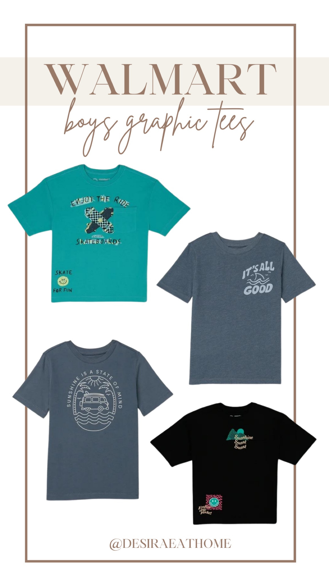 Walmart boys graphic tees | #walmart #boys #tees #springoutfit #summeroutfit

#LTKkids #LTKSeasonal #LTKfindsunder50