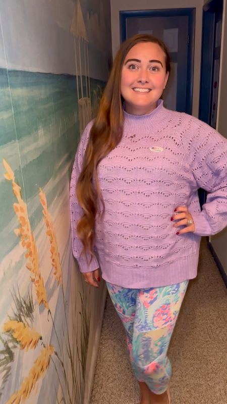 Island purple is such a beautiful color and matches so many Lilly Pulitzer leggings. I like how comfortable this sweater is and that it was under $20!

#LTKunder50 #LTKstyletip