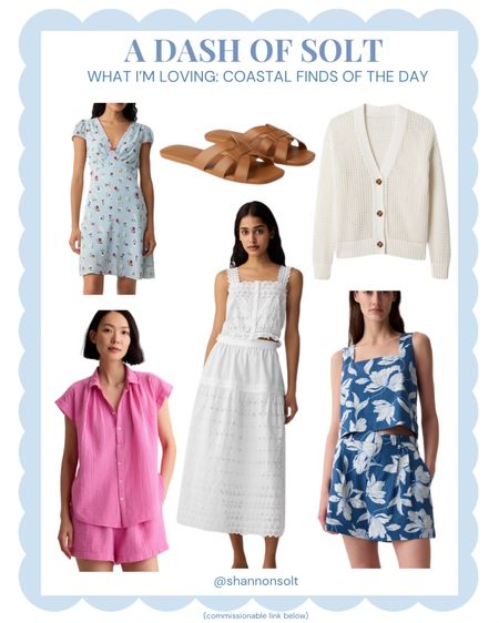 Summer coastal finds of the day, Gap edition! 

Summer outfit, summer dresses, matching sets, Gap x Doen, beach sweater, white top, Gap, classic style, preppy style 

#LTKFindsUnder100 #LTKSeasonal #LTKStyleTip