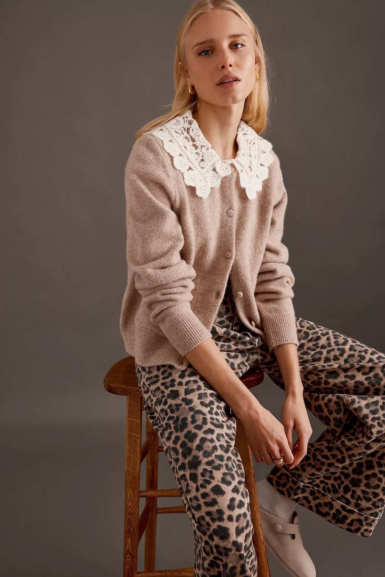 Crochet Collar Cardigan | Anthropologie (UK)