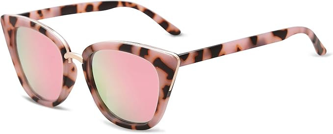 SOJOS Cat Eye Designer Sunglasses Fashion UV400 Protection Glasses SJ2052 | Amazon (US)