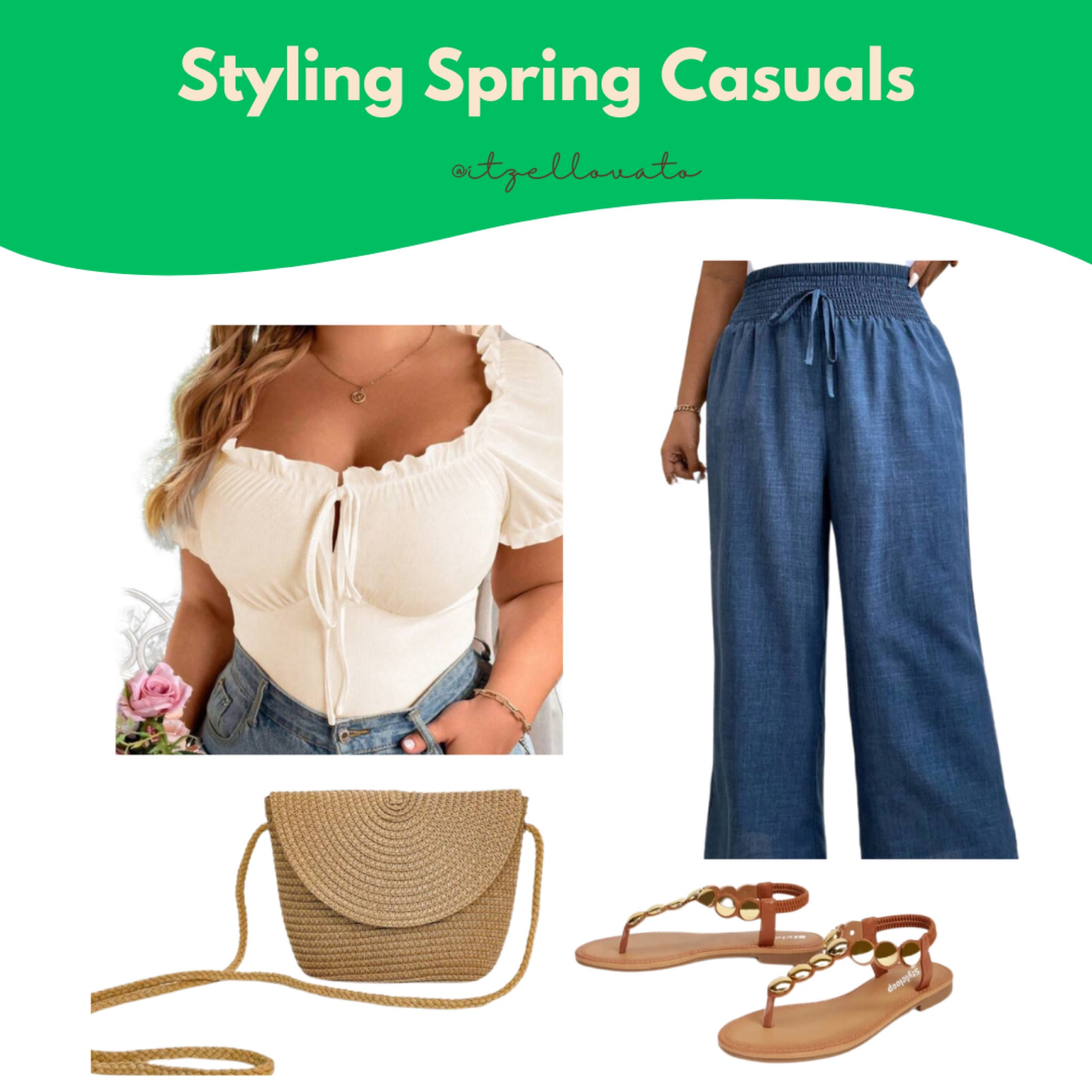 styling spring casuals. 

#LTKPlusSize #LTKMidsize #LTKStyleTip