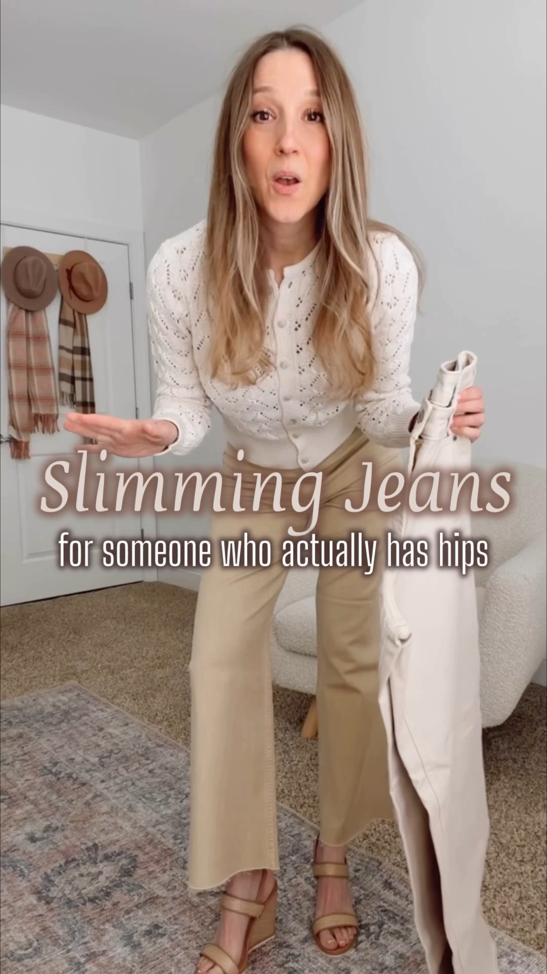 I take my smaller size here and I’m just shy of 5’4 for reference  