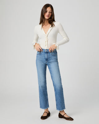 Stevie Ankle Straight Jean - Heroes | Paige