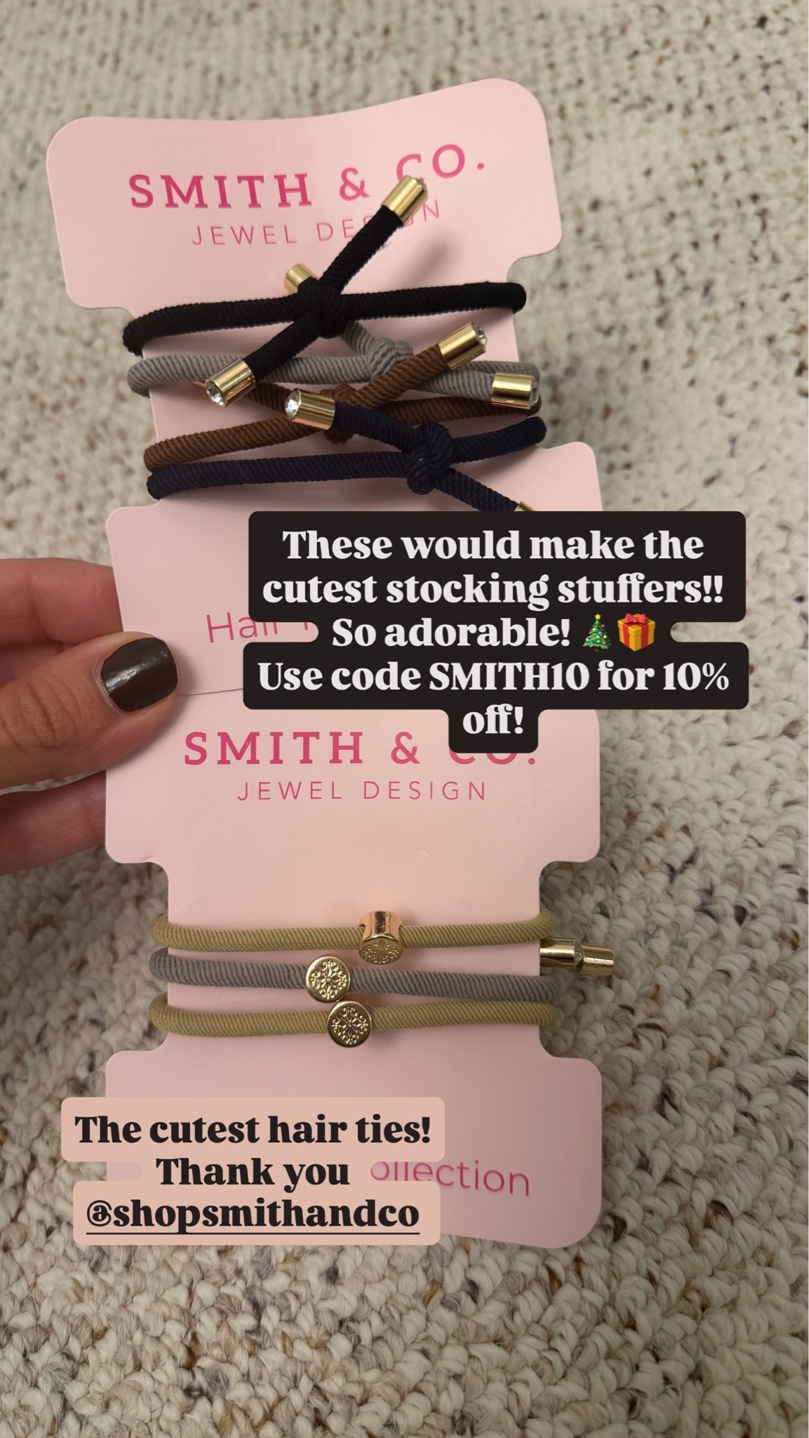 These would make the cutest stocking stuffers!! So adorable! 🎄🎁 Use code SMITH10 for 10% off!