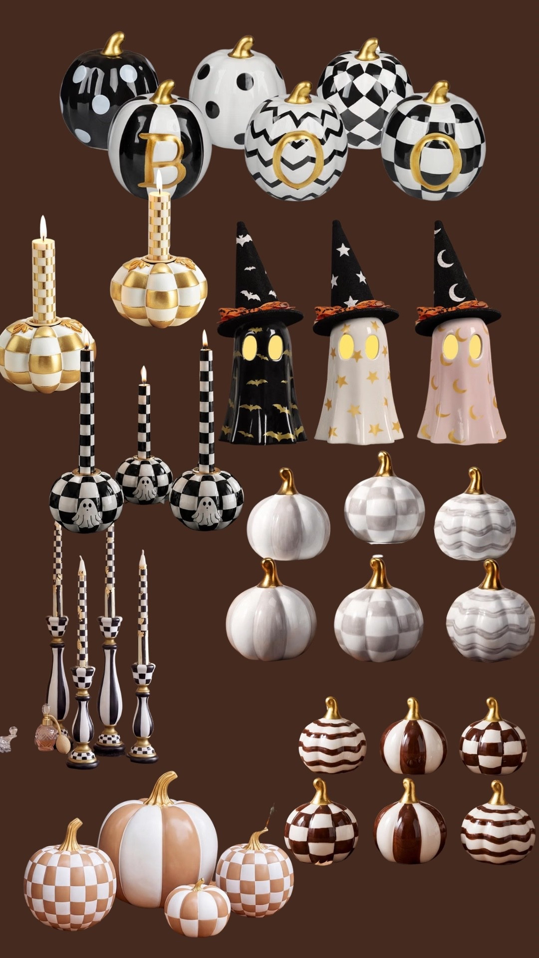 Halloween checkers, yes please