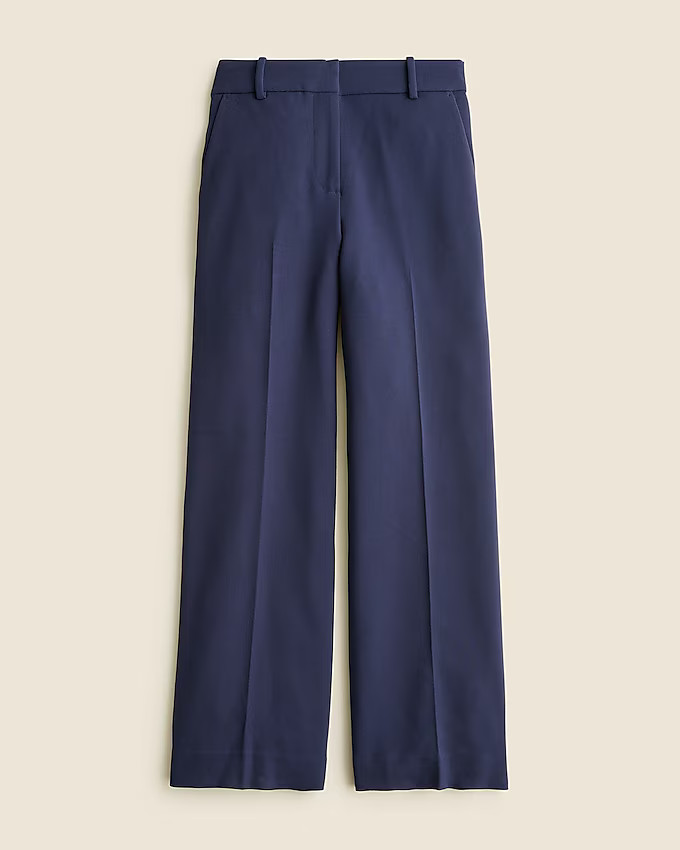 Petite Sydney wide-leg pant in four-season stretch | J. Crew US