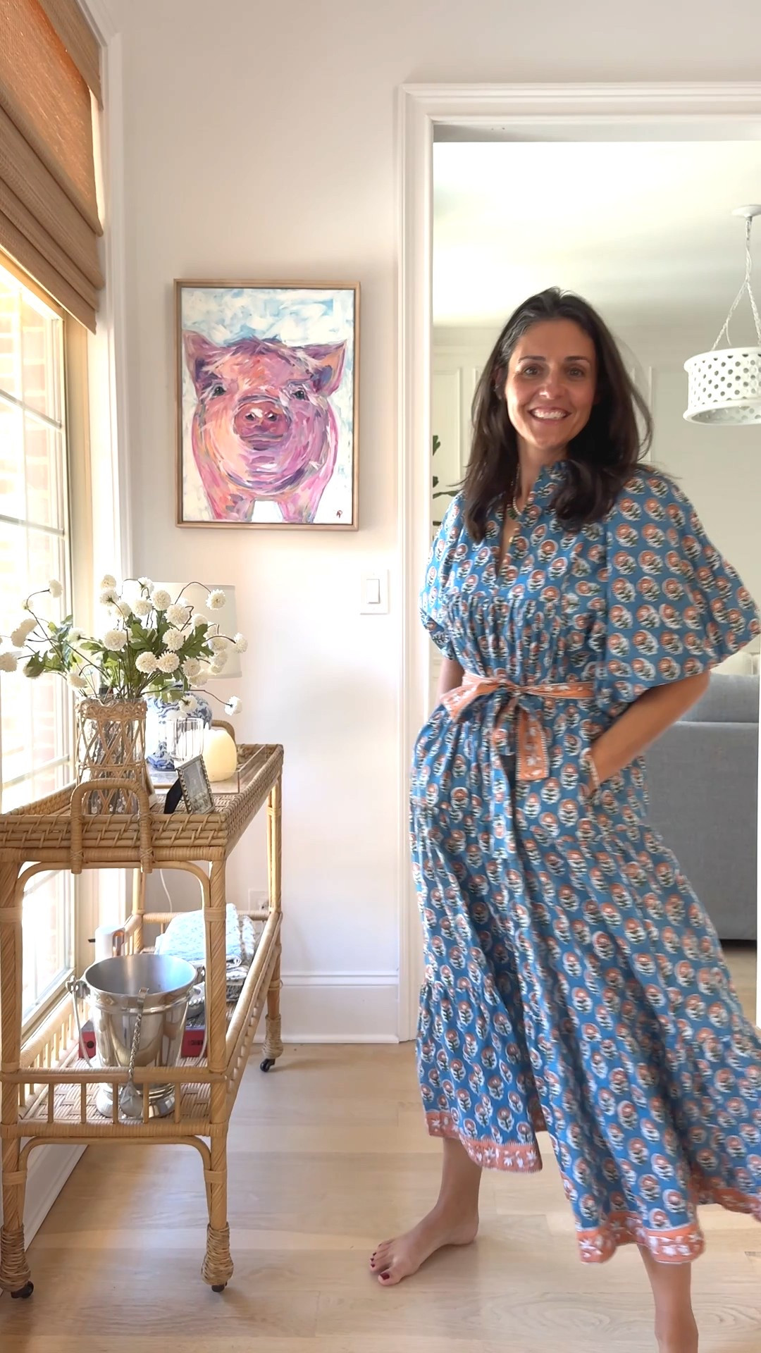 Classic block print dress for the fall and holidays! Under $60 use code STEPH10. #gifted

#LTKFindsUnder100 #LTKStyleTip