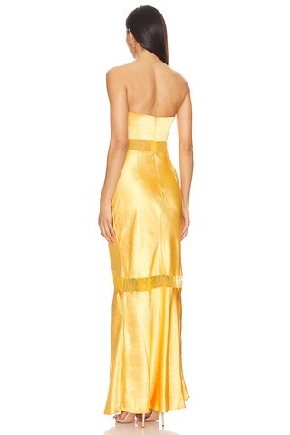 Melrose Dress in Golden | Revolve Clothing (Global)
