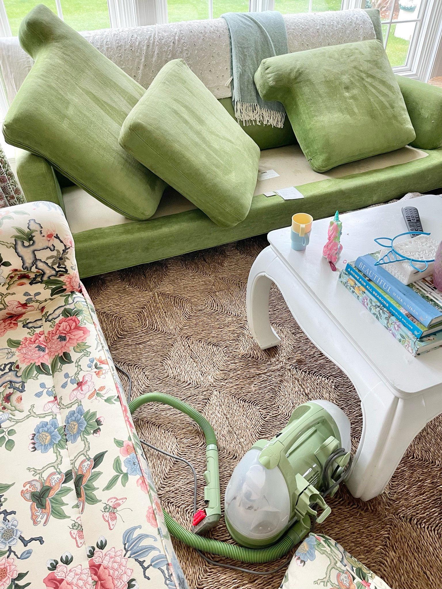 My Holy Grail upholstery steam cleaner! 