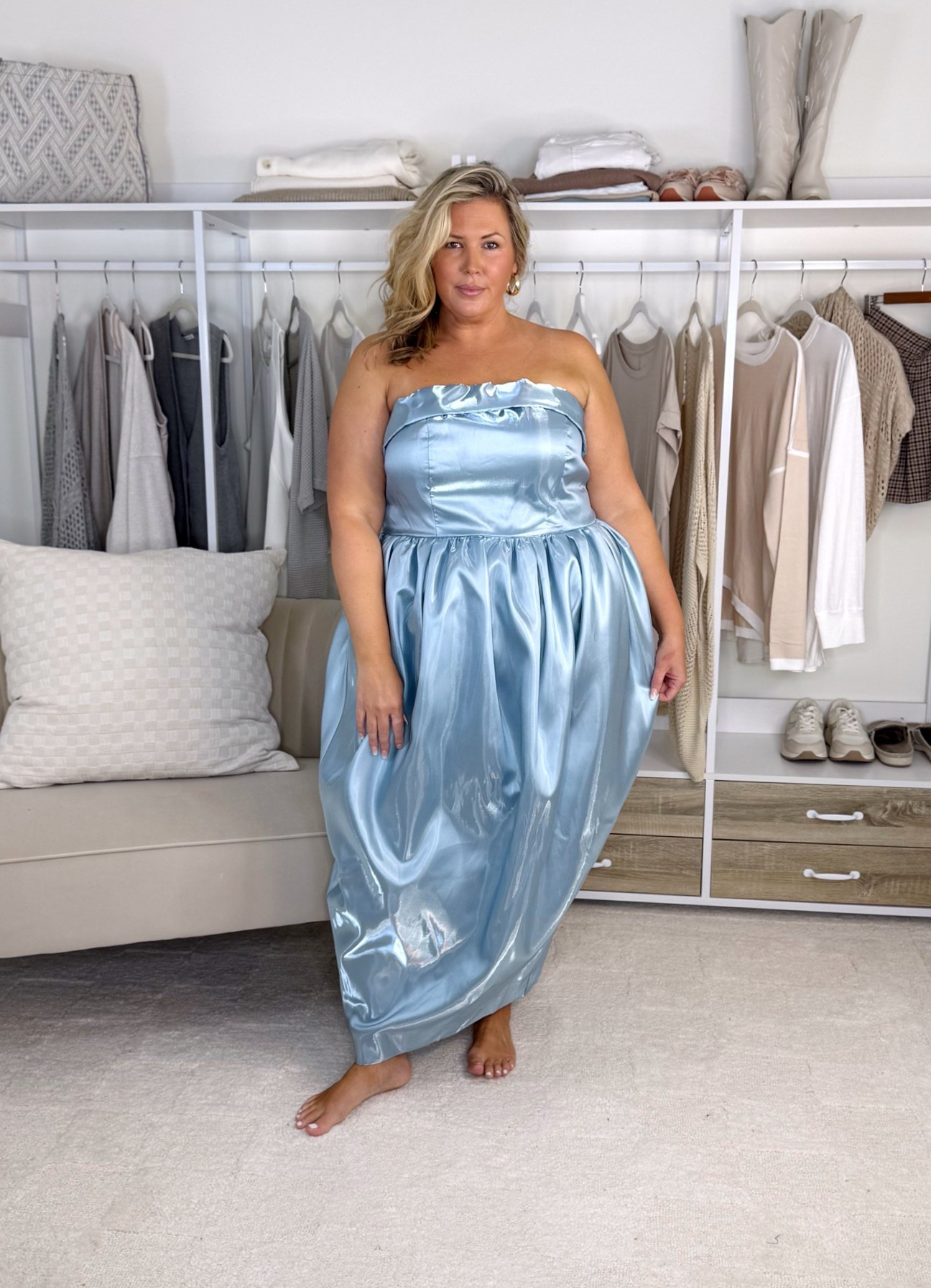 Eloquii occasion dress haul! Wearing an 18 in all! Plus size, outfit inspo, dresses, mom life, apron belly

#LTKSeasonal #LTKPlusSize #LTKMidsize