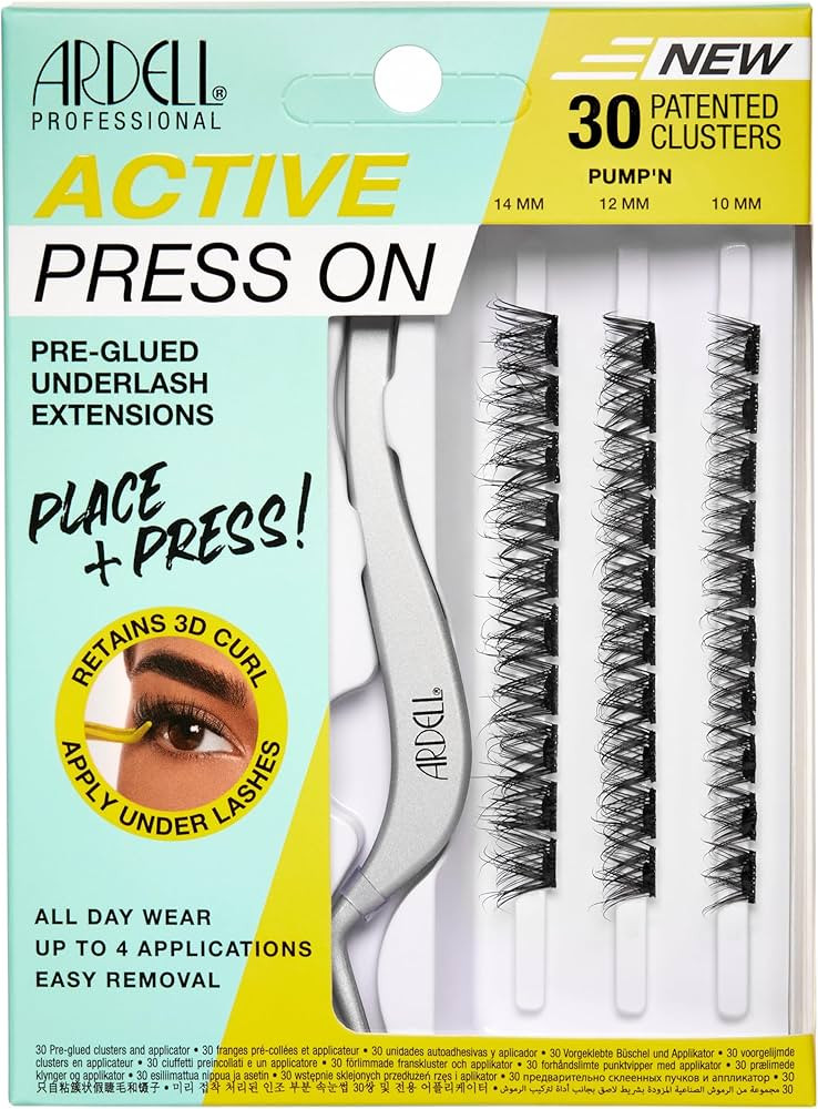 Ardell Active Press On DIY Lash Clusters, False Eyelashes, Cluster Lashes, Pre-Glued Underlash, E... | Amazon (US)