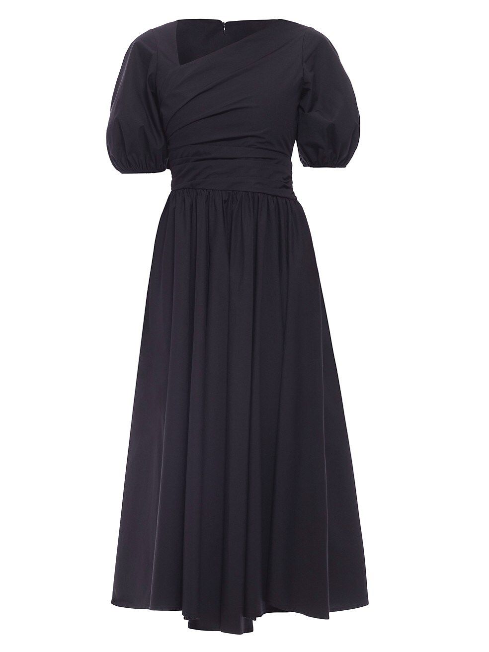 Jordan Cotton Asymmetric Midi-Dress | Saks Fifth Avenue