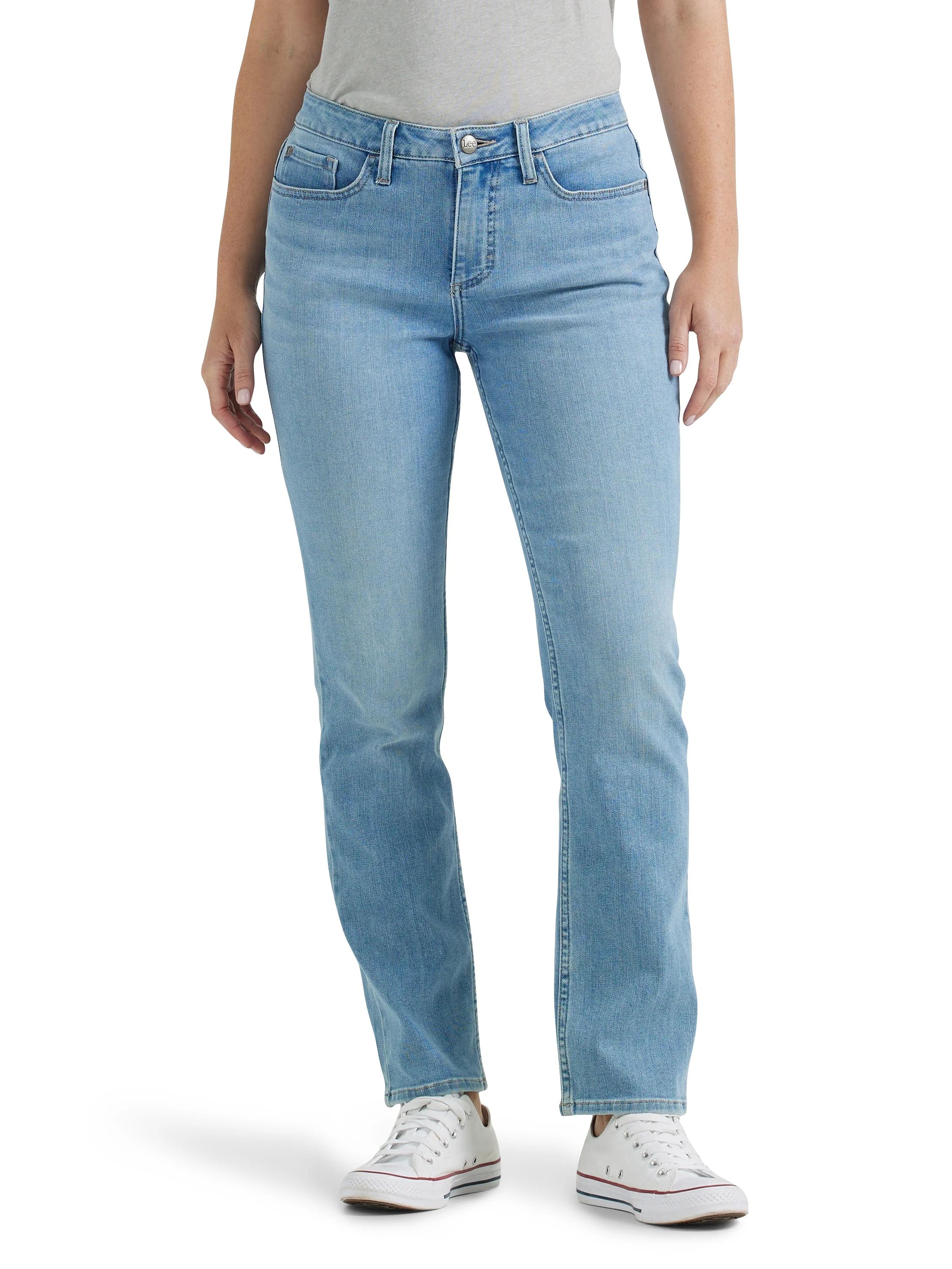 Lee Women's Midrise Straight Leg Jean | Walmart (US)