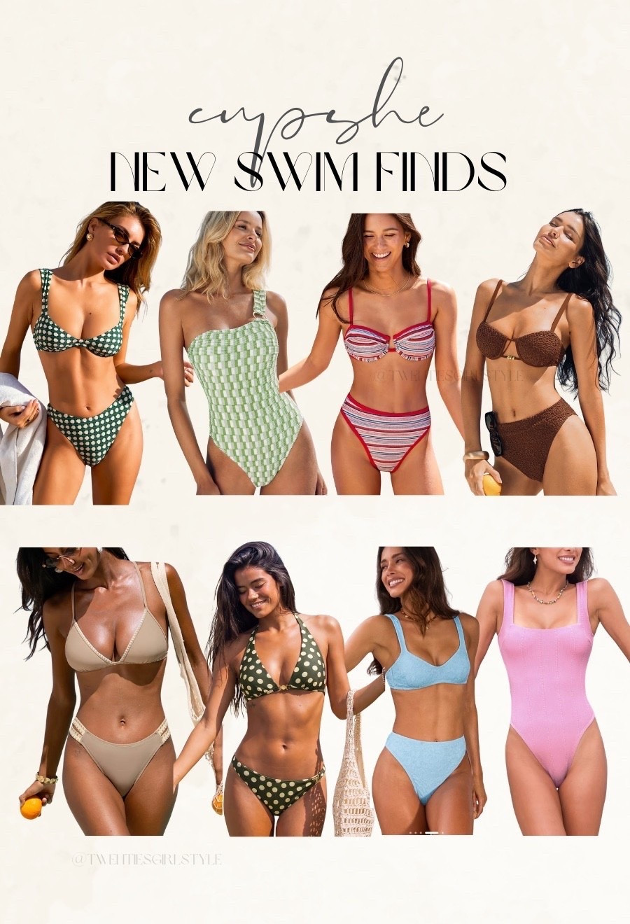 Cupshe new swim finds 🙌🏻🙌🏻

#LTKdayinmylife #LTKSwim #LTKSeasonal