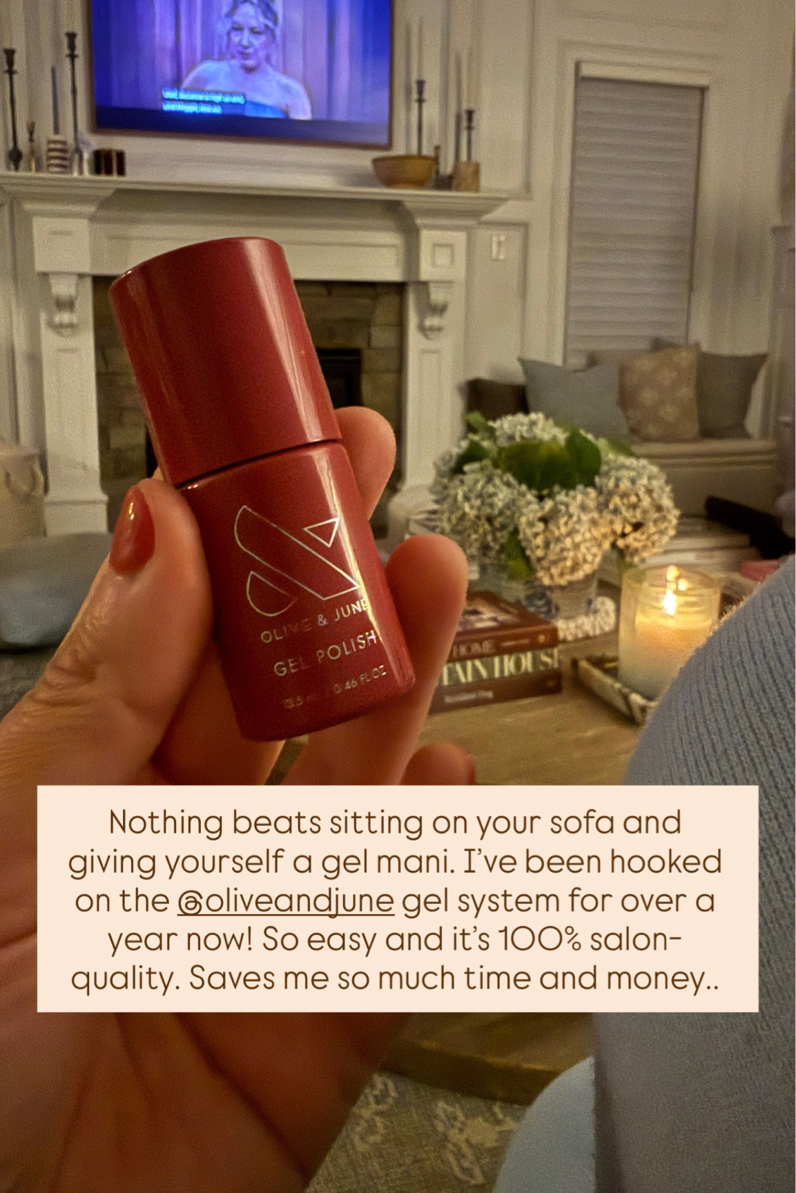 Truly obsessed with this at-home gel mani system!! So easy to use and tour nails always look great. Use code MICHELLEPULMAN for a discount! 

#LTKmorningroutine #LTKselfcare #LTKBeauty