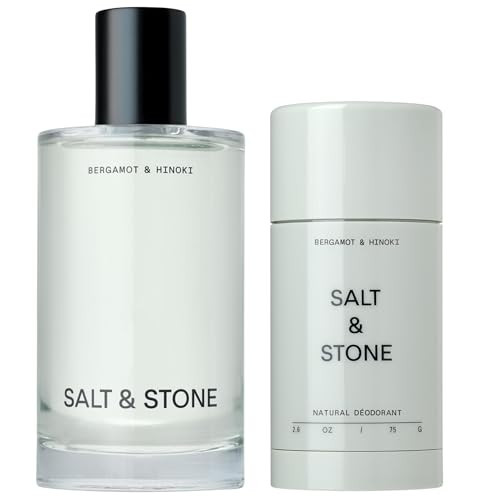 Salt & Stone Body Mist + Deodorant Bundle | Bergamot & Hinoki | Amazon (US)