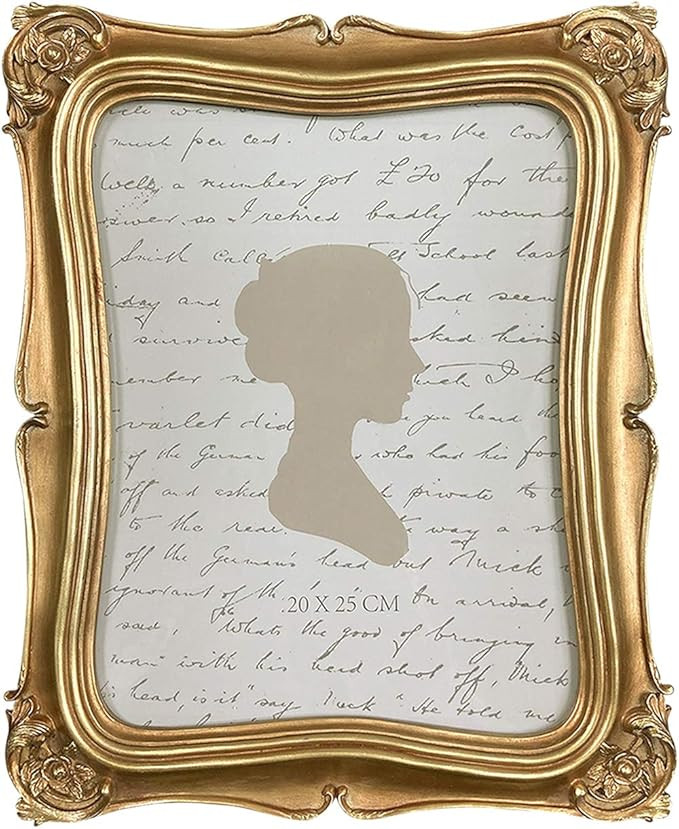 Sunlit Vintage Picture Frame 8x10 Inch, Luxury Antique Photo Frames with Glass Front, Photo Displ... | Amazon (US)
