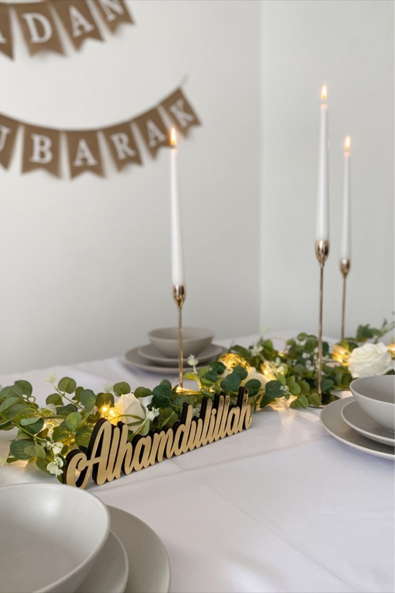 Ramadan is around the corner! I have had these decorations for 3 years - high quality, affordable and can be used in other occasions too! 

Candles, fairy lights, gold candle holders, Ramadan decor, 

#LTKeurope #LTKhome #LTKluxury