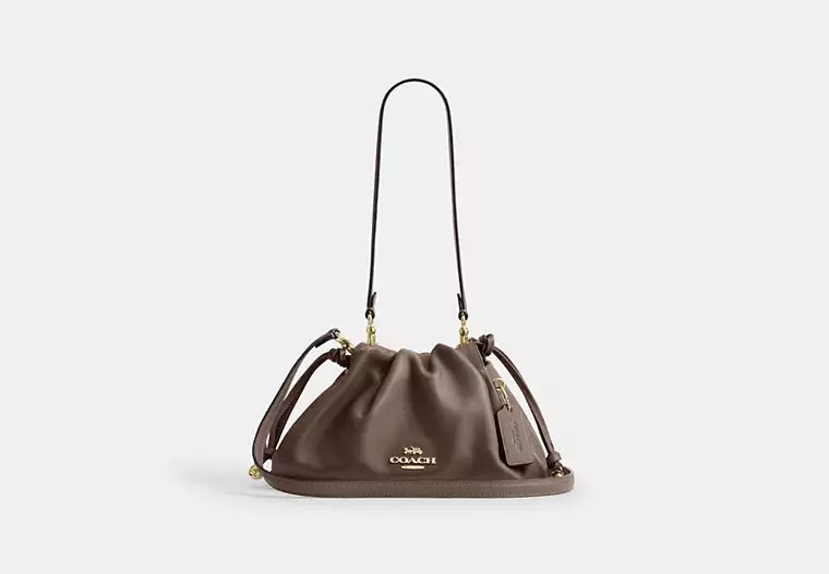 Faye Shoulder Bag With Ruching | Coach Outlet US