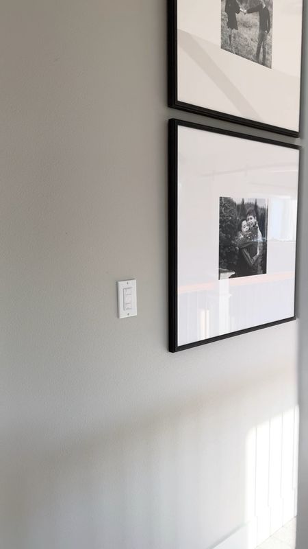 Our second floor gallery wall has been asked about a lot! The frames are from framebridge and are 30x30. Print are from mpix! 

#LTKover40 #LTKstyletip #LTKhome