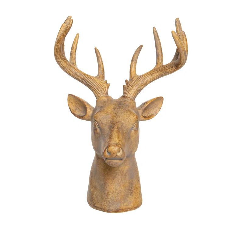 Harvest Reindeer Head Table Decor | Wayfair North America