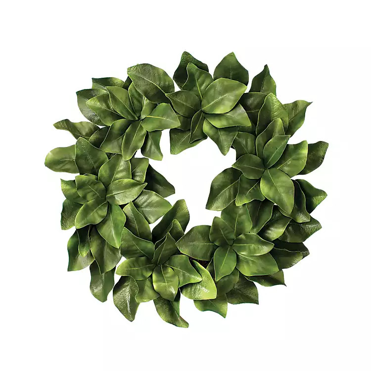 Eva Magnolia Leaf Wreath | Kirkland's Home