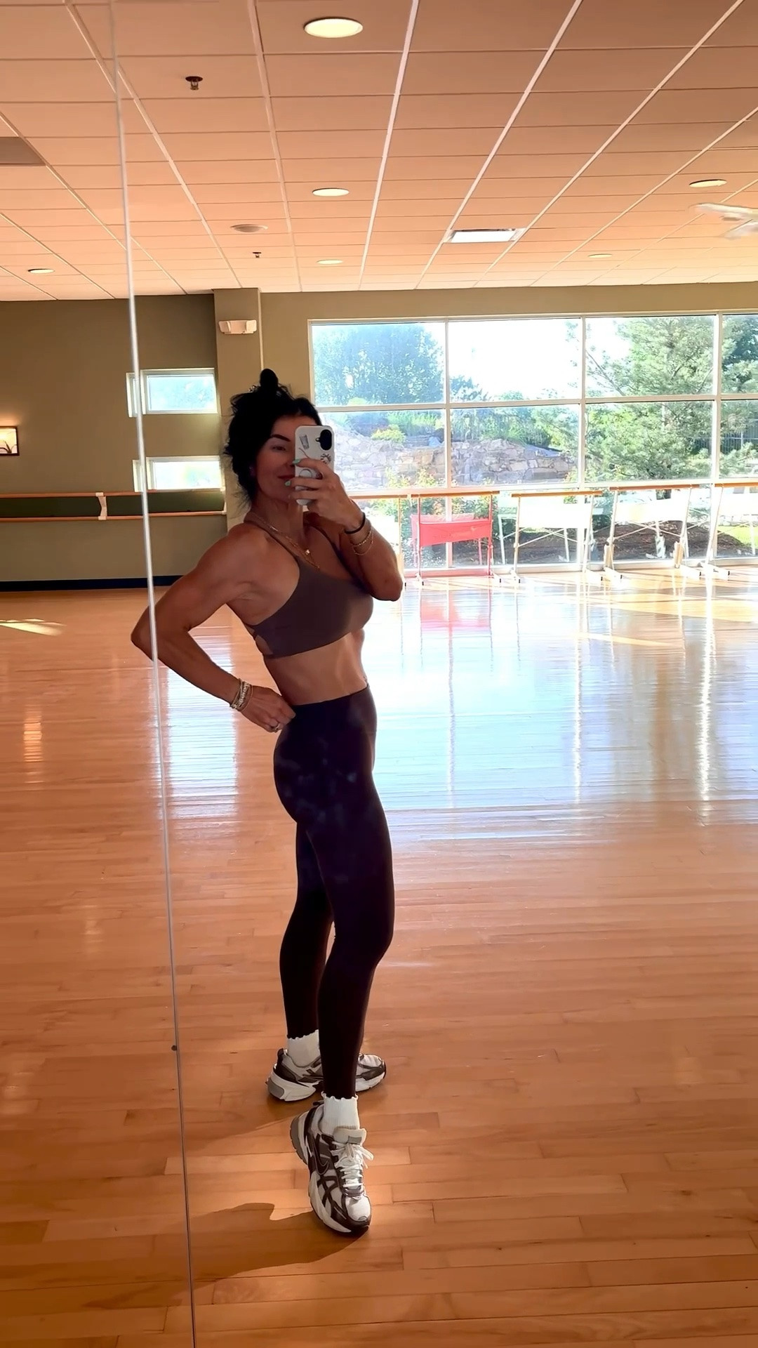 my favorite bra + leggings 🤎
I have these leggings in 8 colors & the bra in even more. SO cute.
Wearing size XS leggings & small bra.

#LTKPetite #LTKfitnessgoals #LTKActive
