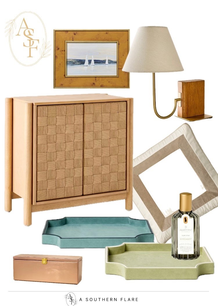 Target Home Decor, storage woven cabinet, shelf lamp, trays set of 2, coastal art, room spray, Target Home @asoutherflare

#LTKFindsUnder50 #LTKFindsUnder100 #LTKHome