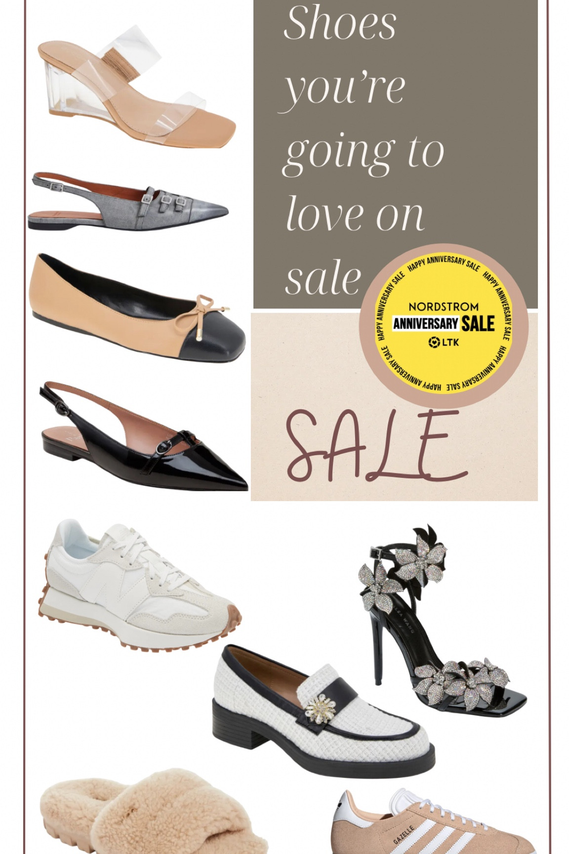 💛Nordstrom SALE💛

Shoes you’ll love
From flats, to high heels and an  special occasion, to tennis shoes and slippers I know you’ll love some of my picks.



#LTKSaleAlert #LTKxNSale #LTKShoeCrush