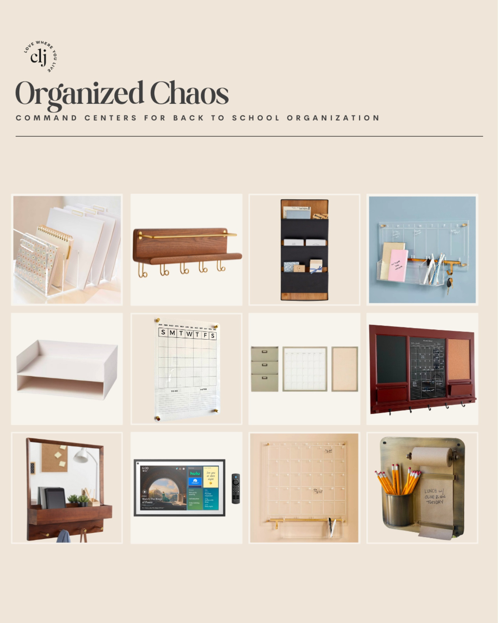 Trying to find the best way to get organized with all the random papers & homework that’s inevitable with the start of school! These command centers are functional and beautiful! 

#LTKfamily #LTKBacktoSchool #LTKhome