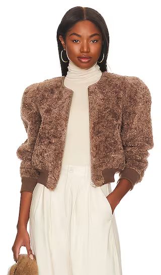 Stacy Jacket in Brown | Revolve Clothing (Global)