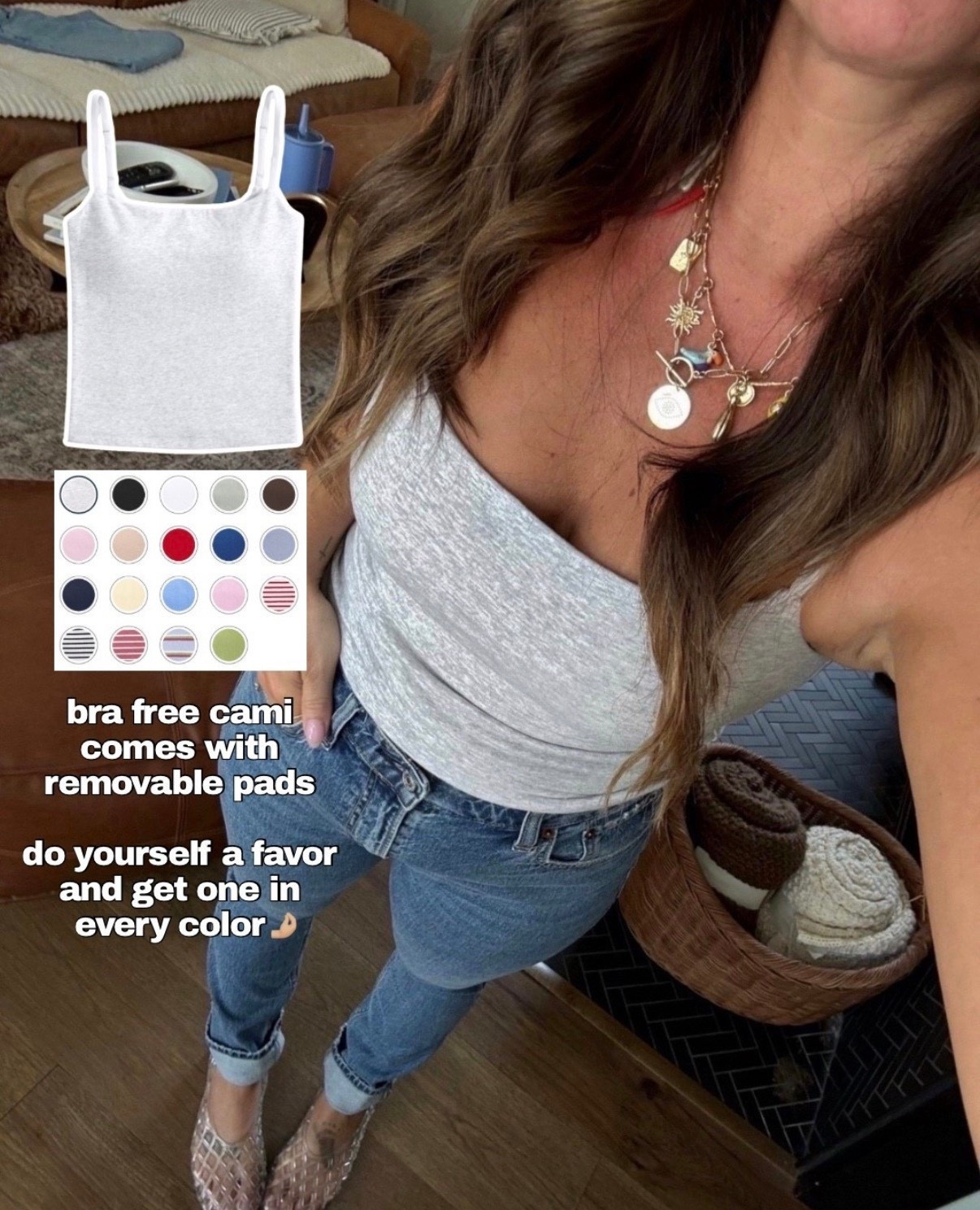 I promise you will want every color in this cami it’s so good 🤌🏼🤩

#LTKootd #LTKSeasonal #LTKgrwm