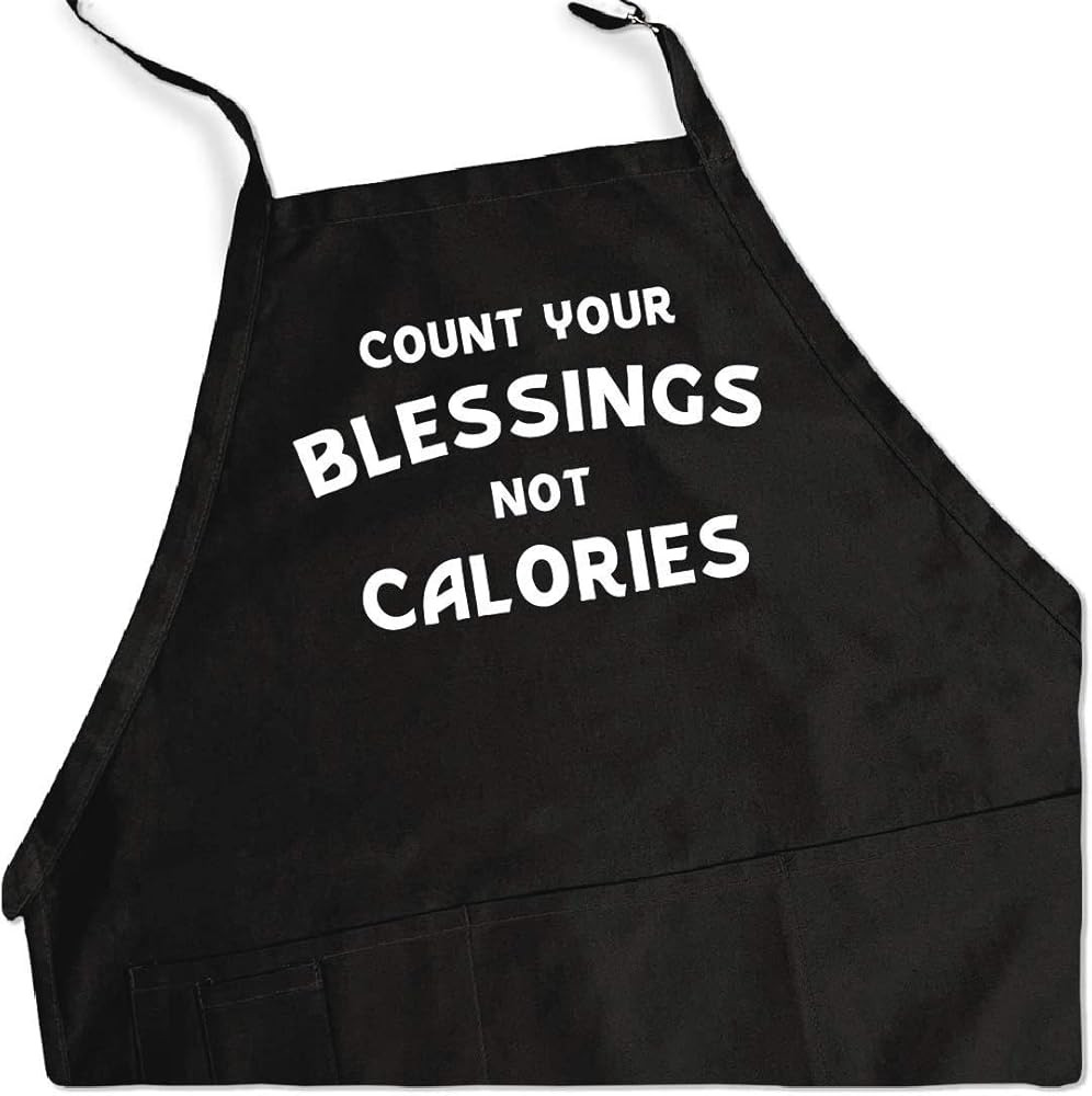 ApronMen, Count Your Blessings Adjustable BBQ Apron for Men, One Size | Amazon (US)