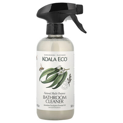 Koala Eco, Natural Multi-Purpose Bathroom Cleaner, Australian Eucalyptus Essential Oil, 16.9 fl oz (500 ml) | iHerb